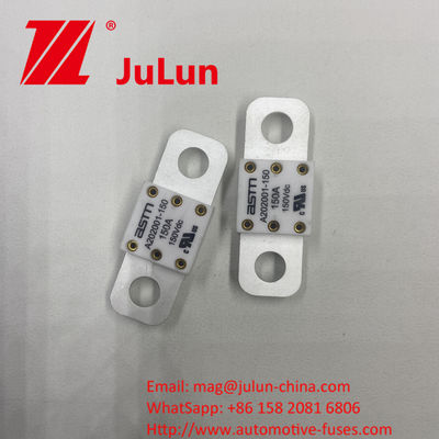차량의 전기 시스템 ASTM 20200-400A 150VDC 세라믹 자동차 안전 장치 전기 특성 1.0in 4 시간 3.0in 10s 최대