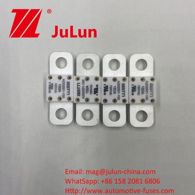 세라믹 자동차 퓨즈 ASTM A202001-200A 150VDC EV 견인 시스템에 대한 은 재료 20KA 틈이 용량 16-20KA 400A 500A