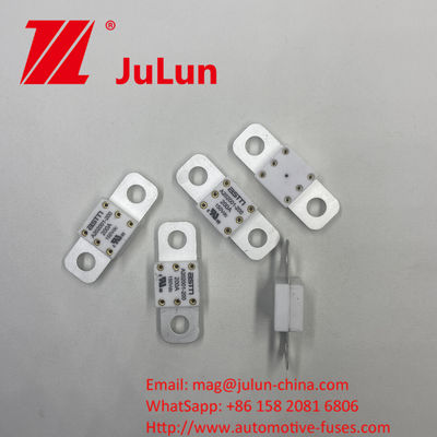 고전류 등급 A202001-100A 150VDC 단회로 보호용 세라믹 자동차 안전장치 150VDC 100A 150A 200A 250A 300A 350A 400A 500A