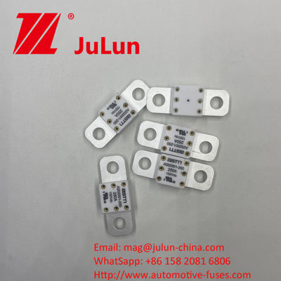 전기적 특성 ASTM A202001 300A 150VDC 중용 장비용 세라믹 자동차 안전 장치