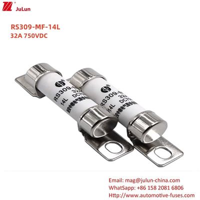 RS309 750VDC 32A 40A 전류 자동차 배터리 충전기 및 에너지 전기 차량 퓨즈 750VDC 터미널 유형