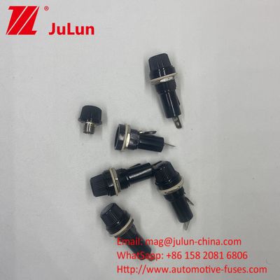 유리 튜브 6x30mm 회로 퓨즈 홀더 20A 30A 80A