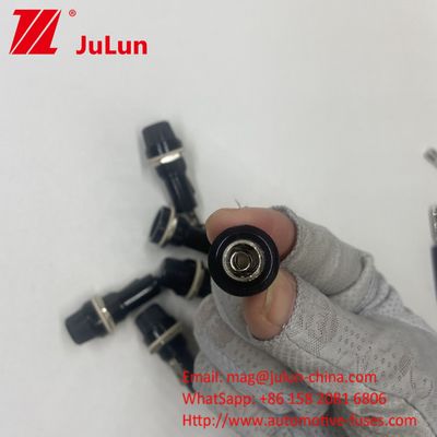 6x30 6x32mm 패널 장착 자동차 피지 홀더 바요넷 타입 10A 20A 250V PCB 피지 블록 기본