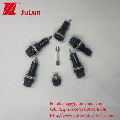 6x30 6x32mm 패널 장착 자동차 피지 홀더 바요넷 타입 10A 20A 250V PCB 피지 블록 기본