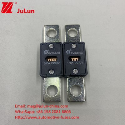 EV320-5X / 5C 자동차 배터리 300A 70VDC 충전기 퓨즈 DC 퓨즈 EV HEV 보호 포함