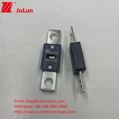 EV320-5X 150A 70VDC 세라믹 오토 퓨즈 전기 전류 80A 100A 125A 150A 200A 250A 300A 350A
