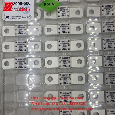 A202008 125VDC 100A 자동차 DC 전기 자동차 충전 퓨즈 EV 구멍 거리를 위해 50.8mm