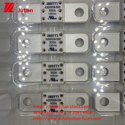 ASTM A202008 250A 125VDC 전기 차량 피지 구멍 거리 50.8mm 100A 125A