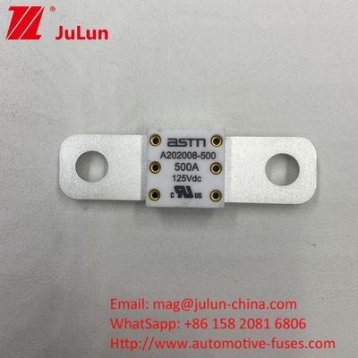 ASTM 자동차 배터리 피지 50.8 2 개의 구멍 사이의 거리 200A 125VDC 20KA