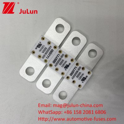 ASTM 400A 125VDC 자동차 산업용 세라믹 금속 자동차 배터리 안전기 68*17.7*12mm