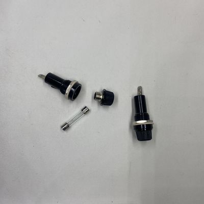 10A 250V 6*30mm JAF-602 유리 퓨즈 홀더