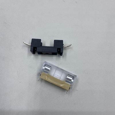 PCB 보드 설치 6*30mm 250VDC 검은 파란색 투명 금 차 피지 홀더