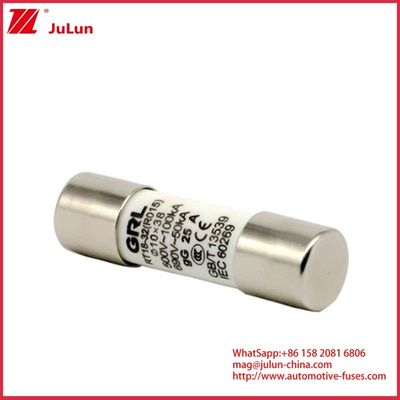 15A 1000VDC 퓨즈 링크 태양 GPV DC 퓨즈 10 * 38mm 32A 등급