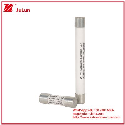 15A 1000VDC GPV 퓨즈 10*38 태양광 발전 시스템 IEC60269-6