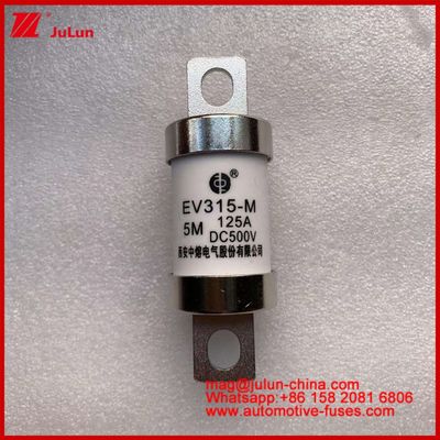 EV315-M 5M 125A HS 500VDC 트럭 중형 튜버형 전기 차량 피우시 콘스턴트 구리