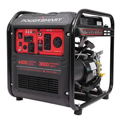 홈 인버터B 휴대용 미국 주식 파워스마트 4400W 야외 이동 전력 캠핑 홈 인버터B 휴대용을위한 오픈 프레임 가스 발전기