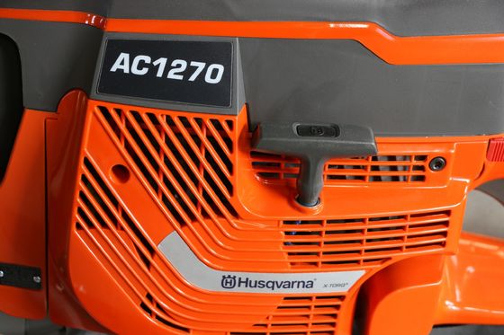 톱 먼지 없는 구조 시멘트 도로 콘크리트 절단 기계 AC 1270 16인치 구조 콘크리트 톱