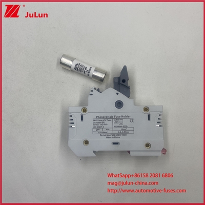 14*51mm gPV 1000VDC 50A FUSE 지속 가능한 PV 광전기 퓨즈 홀더 태양광 애플리케이션 및 패널용 단속기