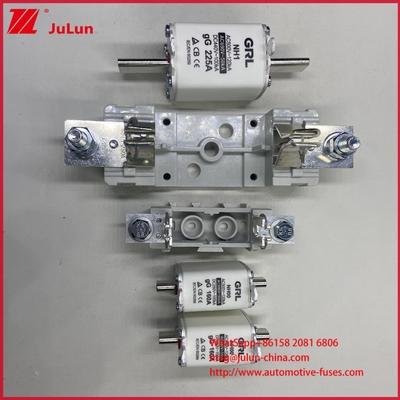 고속 블로우 AR 타입 HRC 퓨즈 링크 AC500V 120KA 세라믹 퓨즈 블레이드 퓨즈 NT00C/NT000 CE 인증 160A 고/저 차단
