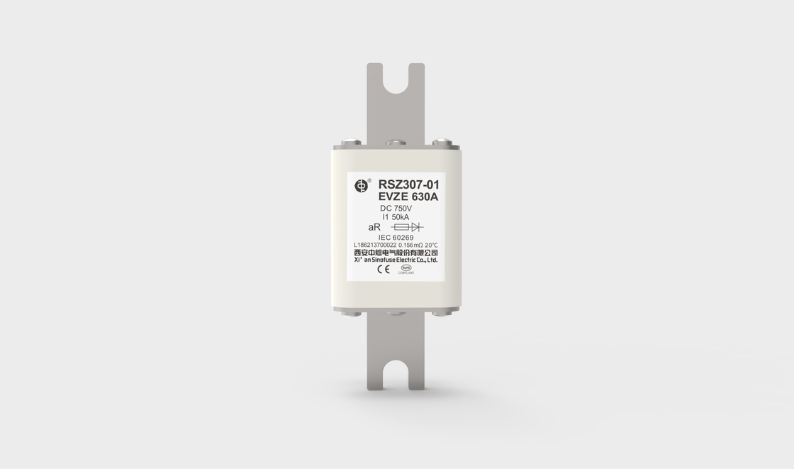 630A 750VDC 요업 전기 차량 빠른 퓨즈 RSZ307-01-EVZE 우수한 DC 성능