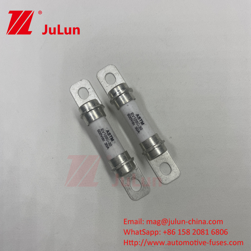 3EV 퓨즈 표준 UL248-20에 대한 설계 EV 퓨즈 50A 40A 500VDC에 참조