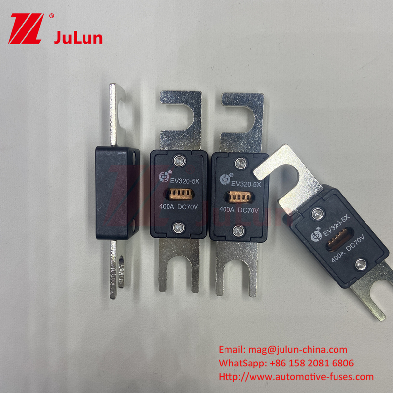 EV320-5X-350A-N 70VDC 6kA EV 견인 시스템 안전을 위한 세라믹 구리 전기 차량 피지