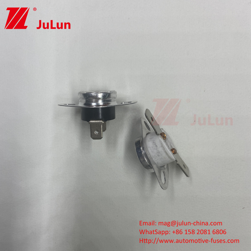 KSD301 열전도 온도 센서 정상적으로 열린 접촉 유형 10A 250V 회로 저항≤50mΩ 제품