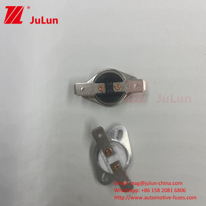 KSD301 비메탈 온도 열 스위치 정상 폐쇄 / 열 자동 재설정 온도