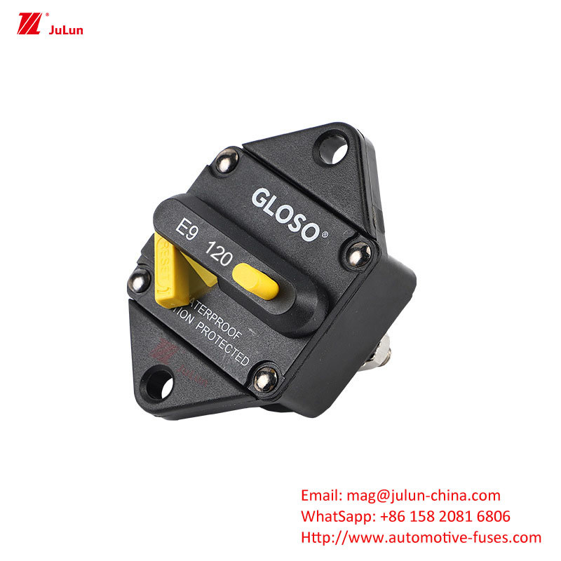 자동차 전자 회로 보호 LED 라이트 다방향 피우스 박스 SBH-6PD 나사 30A-500A 양극 32V 수동 리