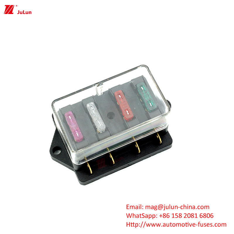 나일론 셸 퓨즈 박스에 있는 구리 콘택트 볼트 EU UL 인증 LED 라이트 멀티 웨이 퓨즈 박스 SBH-6PD S