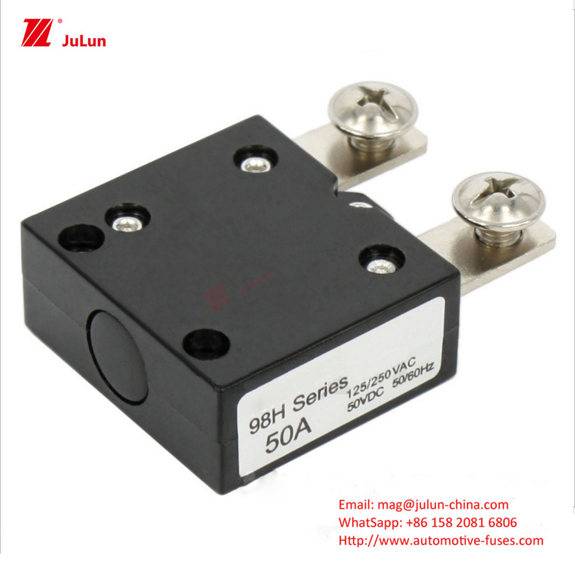 Eu UL 단일/동극성 30A-500A 나일론 호싱 퓨즈 홀더 넓은 온도 범위 자동차 퓨즈 박스/홀더 (-55 ° C ~ 12 ° C)