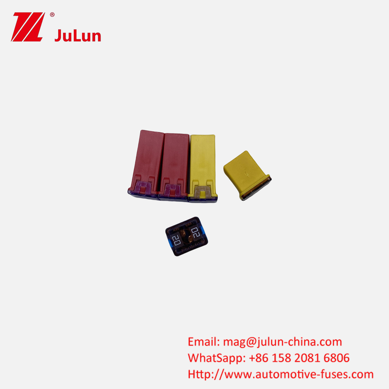 58V OEM 등급 EV 블레이드 Jcase 20 25 30 40 50 60Amp 오토 퓨즈 링크 퀘어 퓨즈 FLF-N PEC SBFC-LPJ 리틀 퓨즈 0895 로