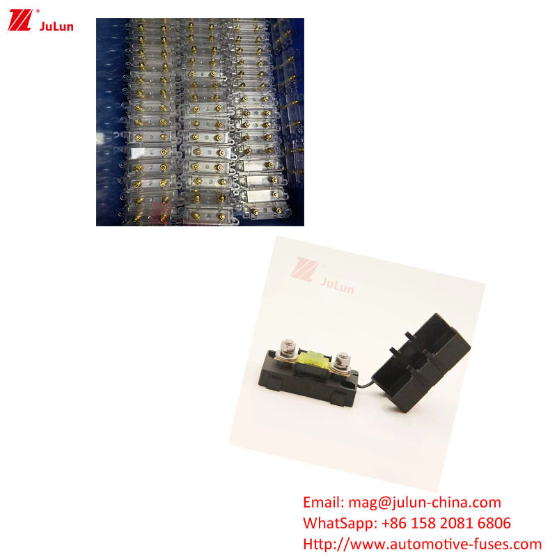EU UL 자동차 부품 ANS/MIDI 자동차 전자 회로 보호용 30A-500A 보유 전류와 함께 작은 좋은 피지 홀더