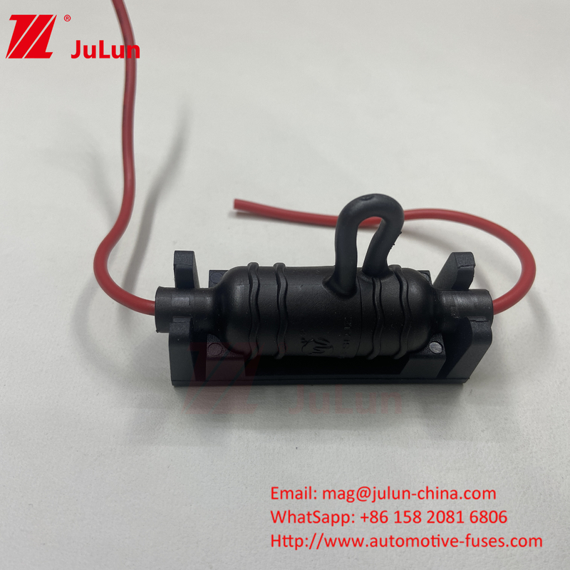 먼지 방지 저전압 자동차 피지 홀더 빨간 검은 실리콘 PPS 10A 250V