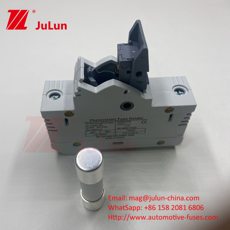 1000V 1500V 500V 태양광 PV 퓨즈 14x51mm 퓨즈 홀더 RT18W-32 22*58mm 1000DV 태양광