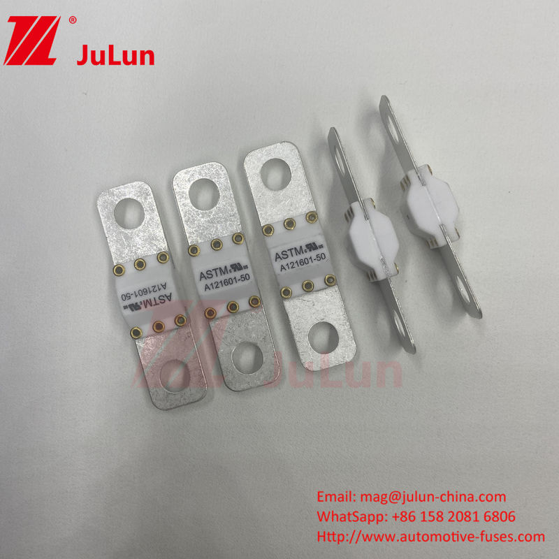 ASTM A121601-80A 125VDC EV 고속 충전기 / 전기 차량 고속 충전 중기 융합 볼트 스크루 터미널 퓨즈