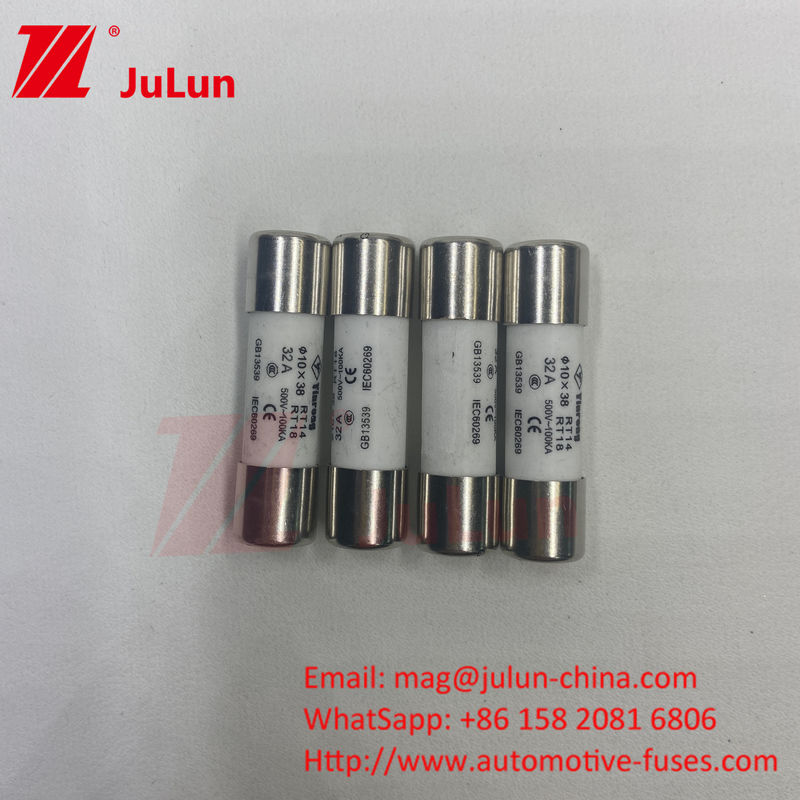 2A AC220V / AC380V / AC500V / AC690V / AC800V 태양 전지 시스템 태양 전지 보호용 열 퓨즈