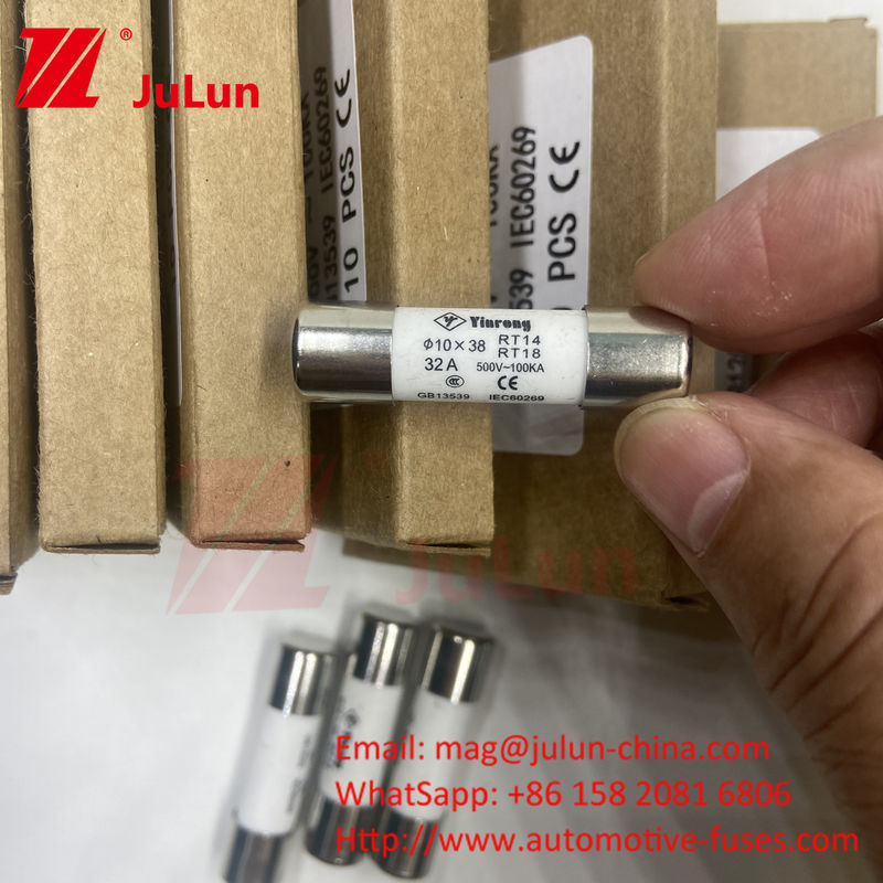 7A 10*38mm AC380V AC500V AC690V AC800V 태양광 PV 퓨즈