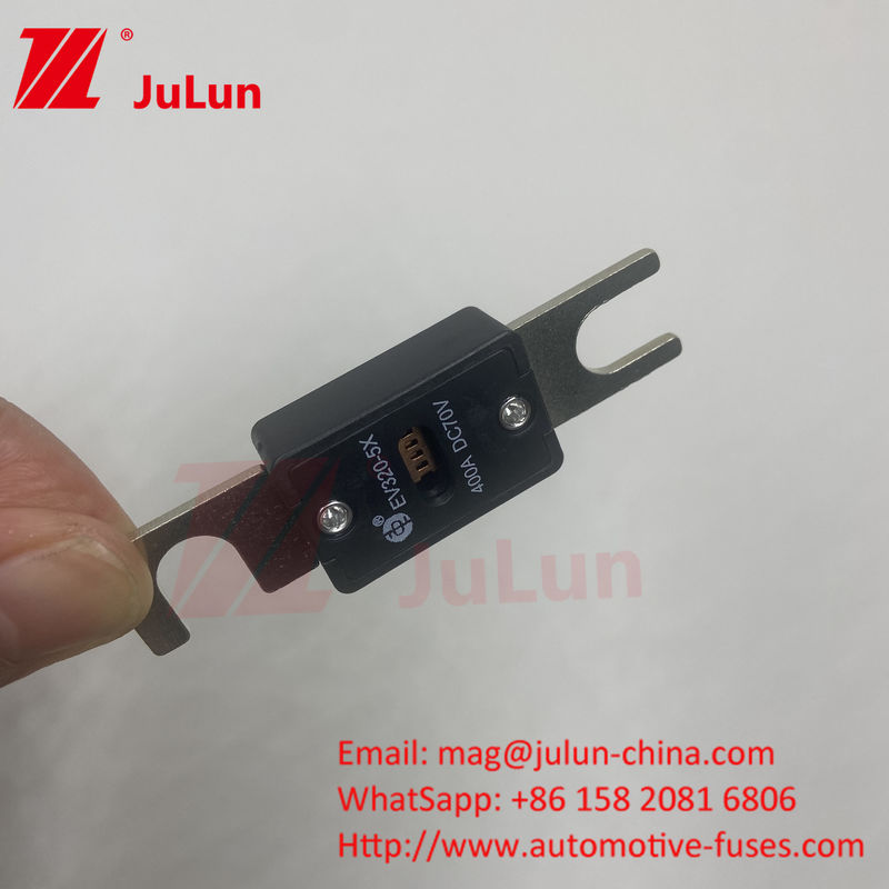 EV320-5X 5C 500A 70VDC 나사 볼트 전기 차량 피우스 300A 350A 400A 450A 전류 및 10KA-20KA 끊기 용량