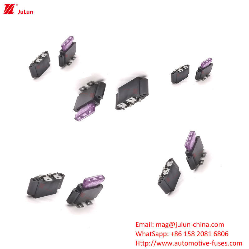 자동차 피지 보호기 32V 100A 구리 접촉 한 극 작은 자동차 피지 홀더 라인