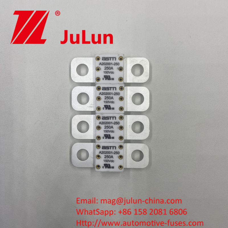 EV 견인 시스템 세라믹 A202001 250A 150VDC 높은 파열 용량 400A 500A 16-20KA