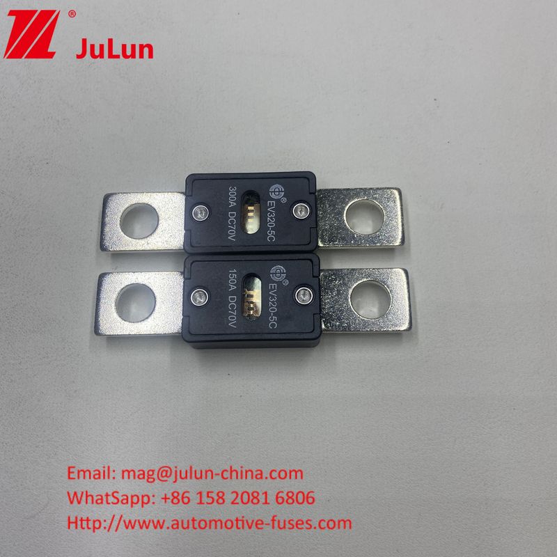 EV320-5X 80A 70VDC SINOFUSE 세라믹 자동차 안전 장치 크기가 작다 단회로 보호 구리 은 쿼츠 모래 금