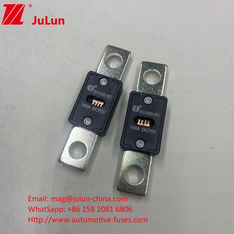 EV320-5X 150A 70VDC 세라믹 오토 퓨즈 전기 전류 80A 100A 125A 150A 200A 250A 300A 350A
