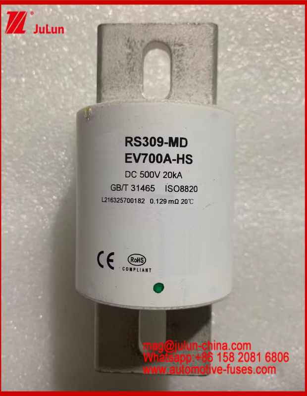 카레믹 둥근 튜브 전기 차량 피지 RS309-MD-EV700A-HS 500VDC 20KA 자동차 볼트 스터드 마운트 차량 상황에 대한 특수 설계 피지 기반