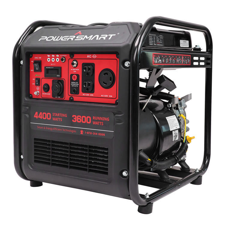전기 공기 없는 스프레이어 LED 라이트 홈 인버터B 휴대용 Usa Powersmart 캠핑용 4400w 가스 발전기