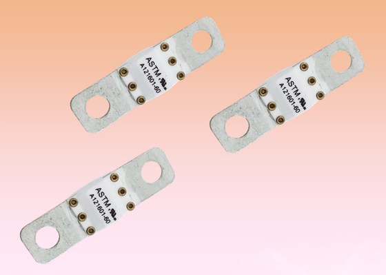 50A-350A A121601 시리즈 요업 자동차 퓨즈 125VDC / 63VDC / 100VDC