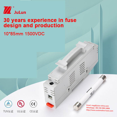 산업용 광전기 퓨즈 1000V DC 15A 고전압 등급 1500V DC 40A DC