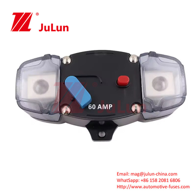 수동 재설정 버튼 단속 스위치 300A 48V 불 retardant 방수 RV 요트 회로 차단기 과열