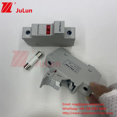 은 태양광 Pv 퓨즈 / Din Rail 태양광 퓨즈 홀더 라인