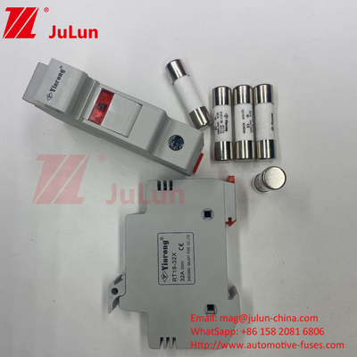 1000VDC 30kA 세라믹 태양광 PV 퓨즈 10*38 DC 태양광 PV 태양광 퓨즈 기본 및 1000V 퓨즈 15A 20A 25A 30A 32A